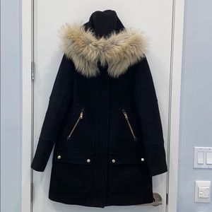 J. Crew Chateau Parka - Black
